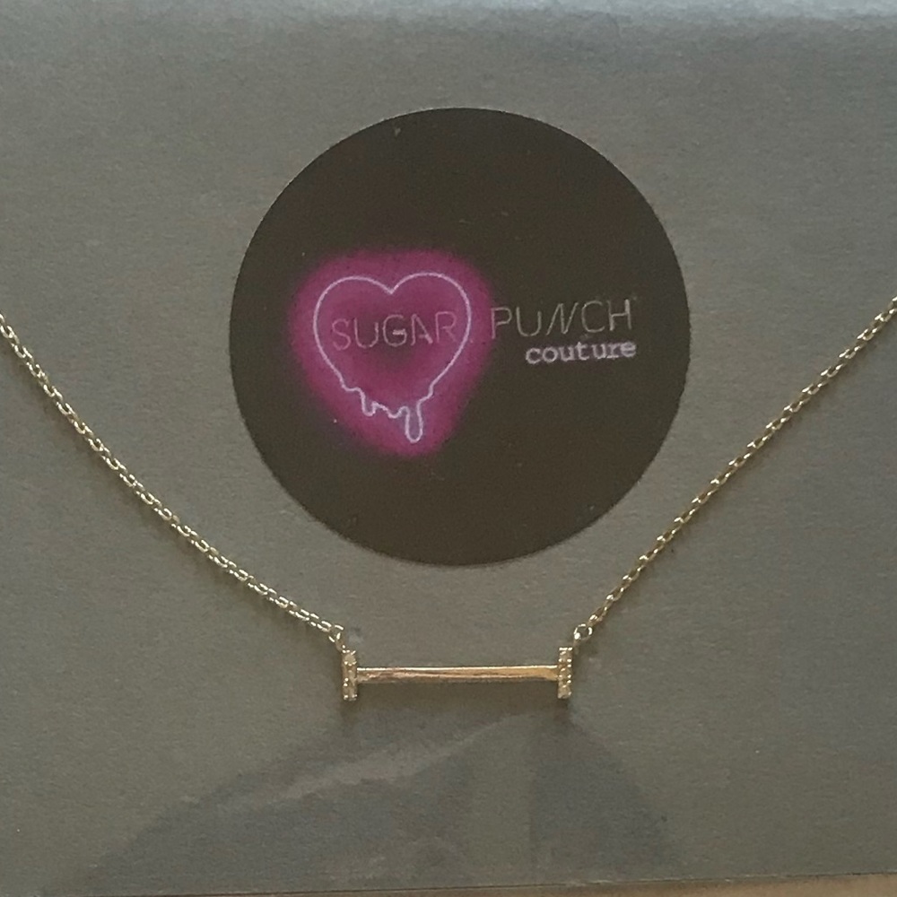 Gold Bar Necklace